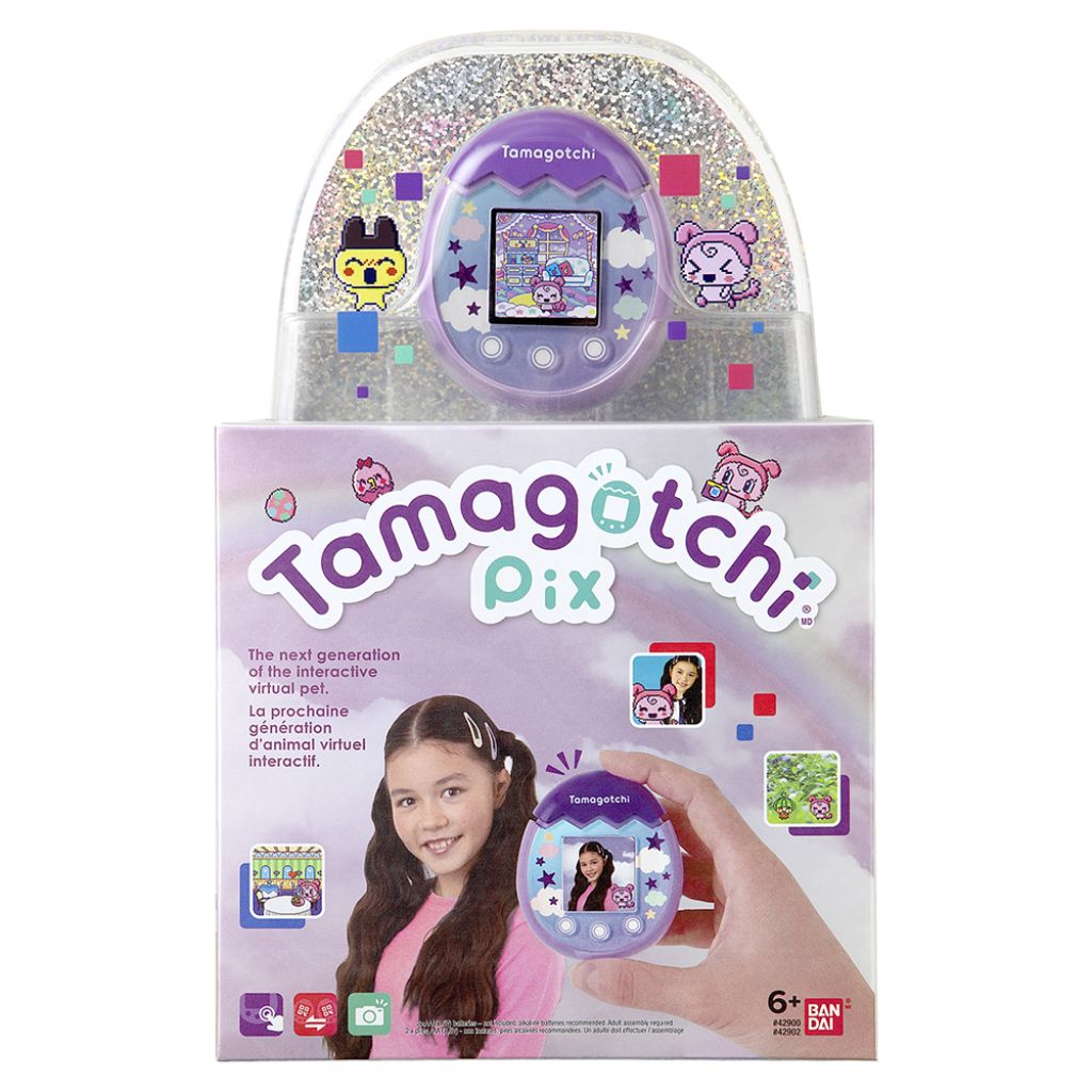 Bandai Tamagotchi Pix - Purple