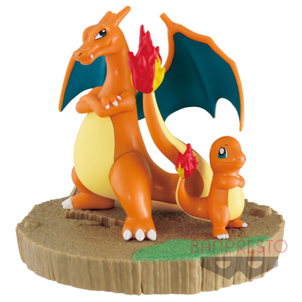 Banpresto Charizard And Charmander Pokemon Figure