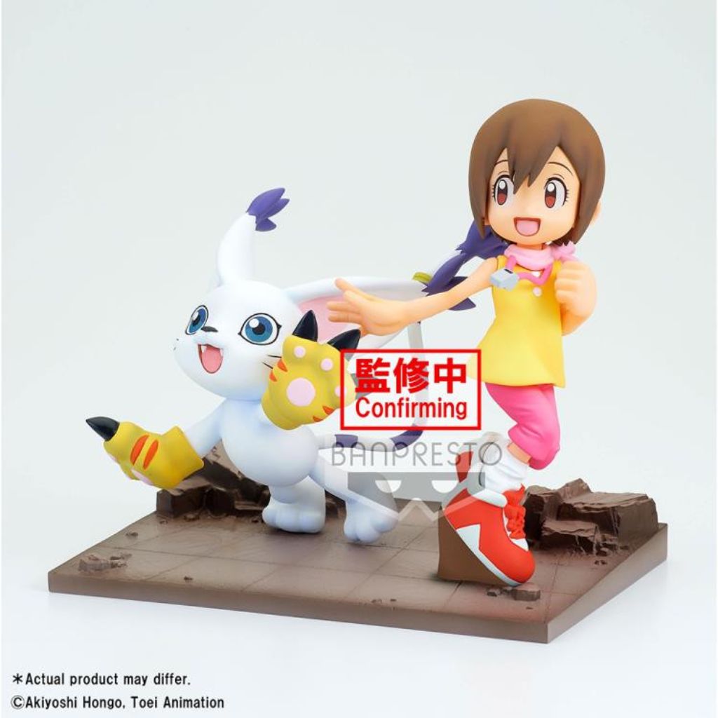 Banpresto DXF Hikari & Tailmon Digimon Adventure Adventure Archives