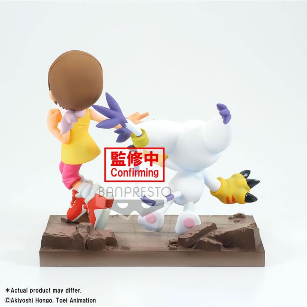 Banpresto DXF Hikari & Tailmon Digimon Adventure Adventure Archives