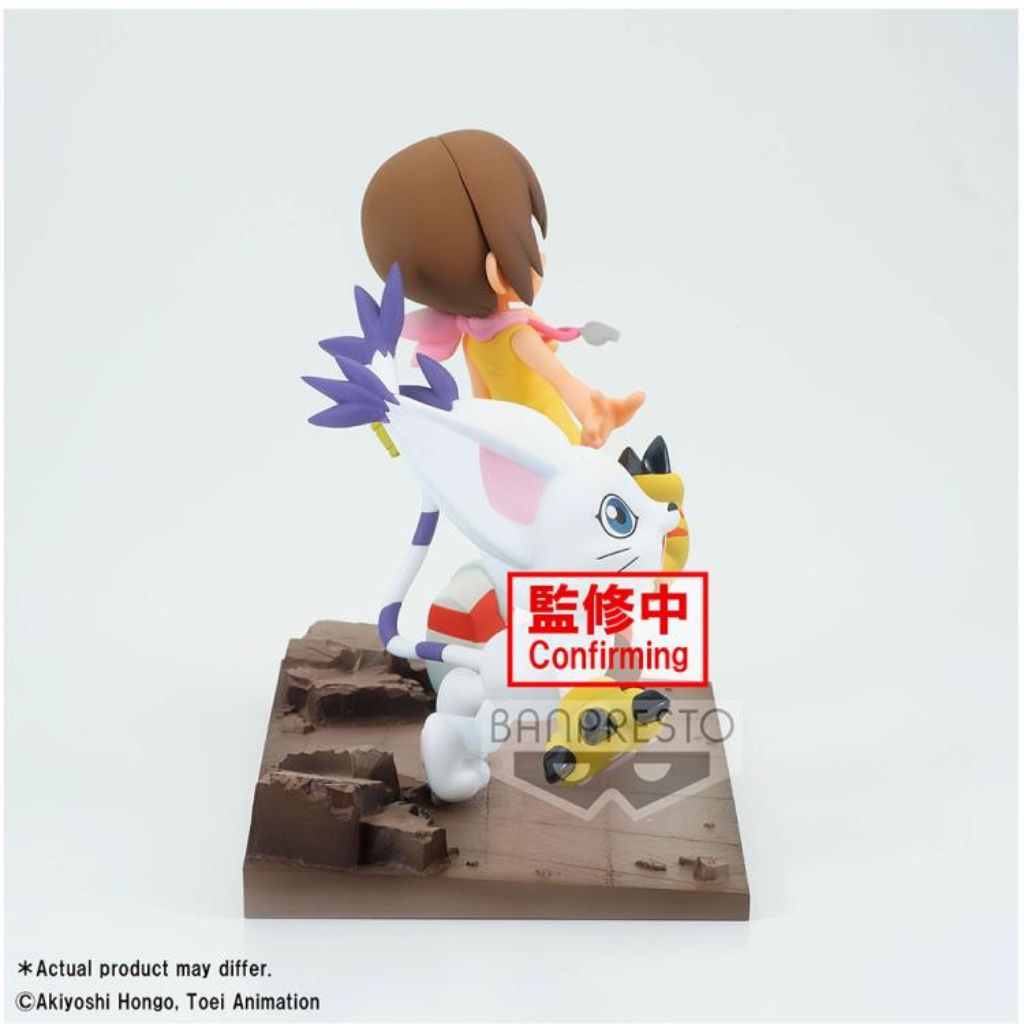 Banpresto DXF Hikari & Tailmon Digimon Adventure Adventure Archives