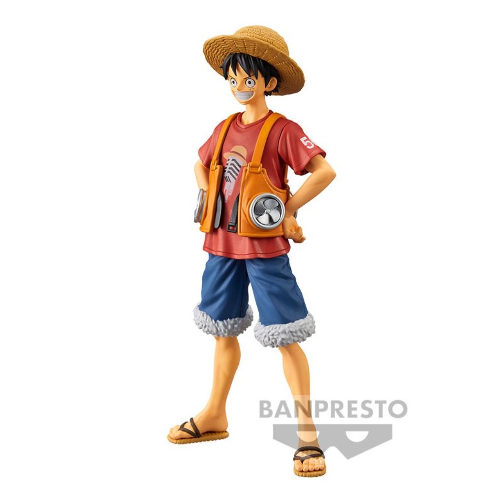 Banpresto DXF Monkey D Luffy The Grandline Men Vol.1 One Piece Film Red