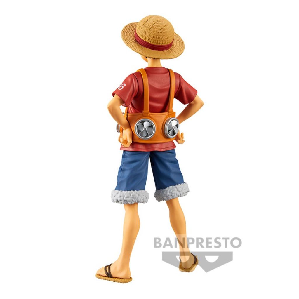 Banpresto DXF Monkey D Luffy The Grandline Men Vol.1 One Piece Film Red