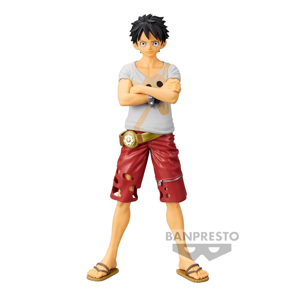 Banpresto DXF Monkey D Luffy The Grandline Men Vol.6 One Piece Film Red