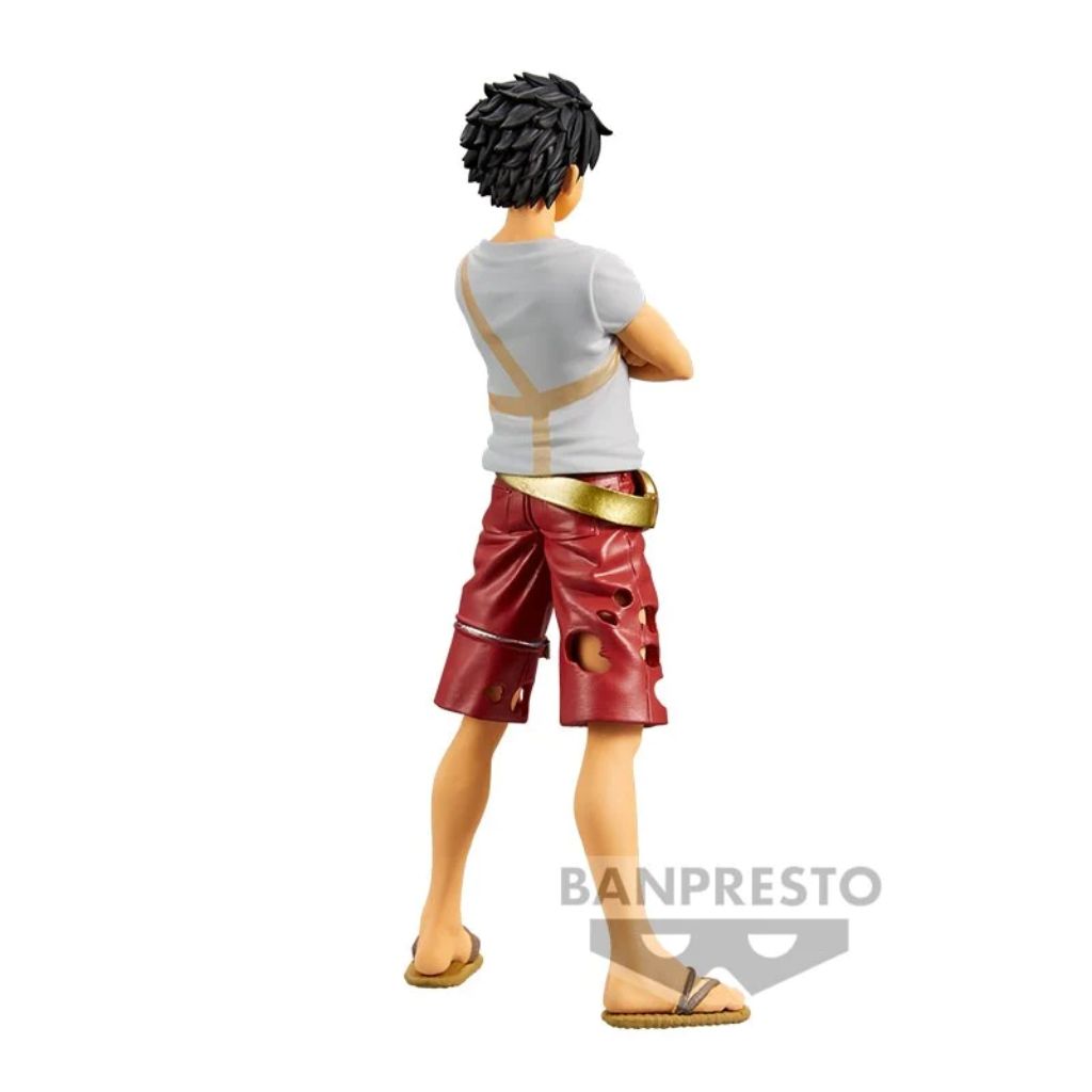 Banpresto DXF Monkey D Luffy The Grandline Men Vol.6 One Piece Film Red