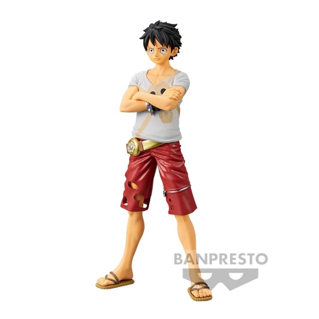 Banpresto DXF Monkey D Luffy The Grandline Men Vol.6 One Piece Film Red