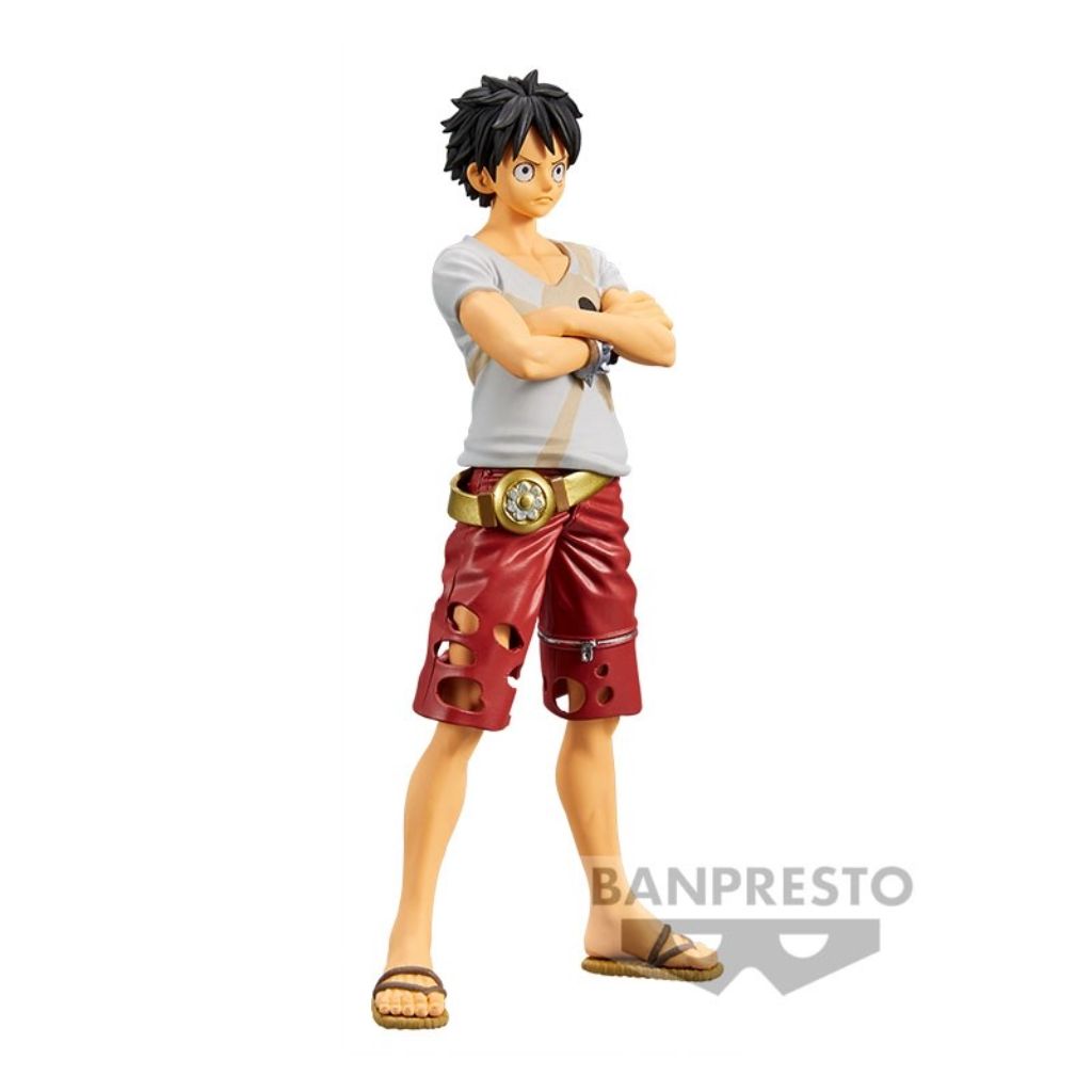 Banpresto DXF Monkey D Luffy The Grandline Men Vol.6 One Piece Film Red
