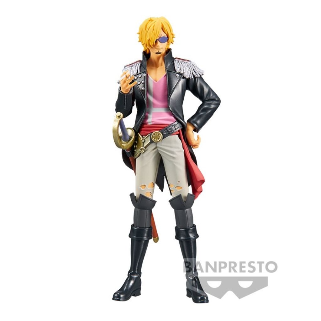 Banpresto DXF Sanji The Grandline Men Vol.4 One Piece Film Red