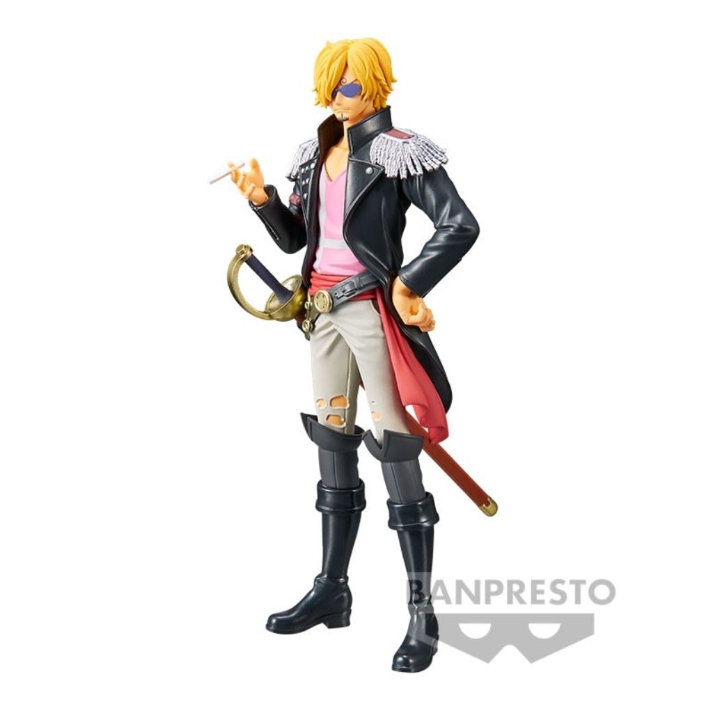 Banpresto DXF Sanji The Grandline Men Vol.4 One Piece Film Red