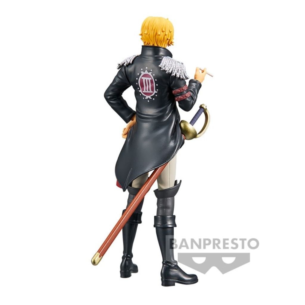 Banpresto DXF Sanji The Grandline Men Vol.4 One Piece Film Red
