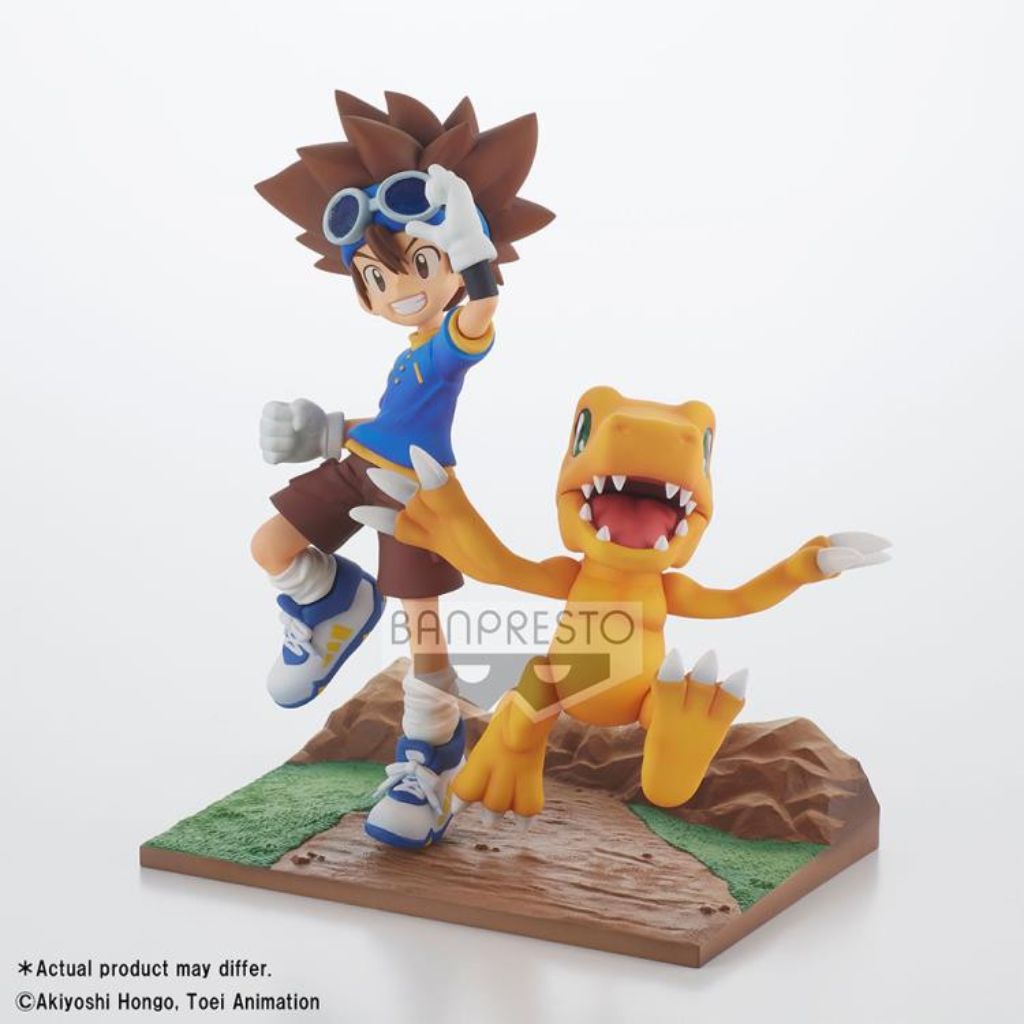 Banpresto DXF Taichi & Agumon Digimon Adventure Adventure Archives