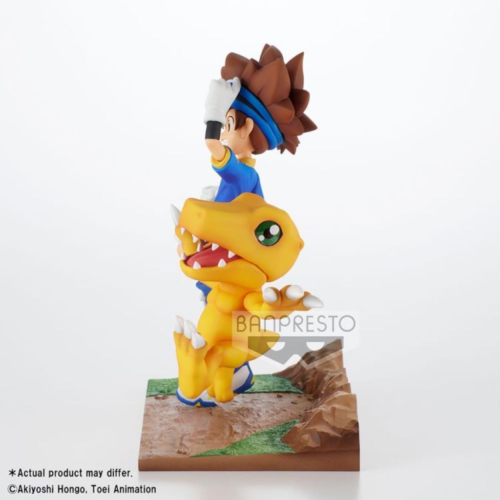 Banpresto DXF Taichi & Agumon Digimon Adventure Adventure Archives