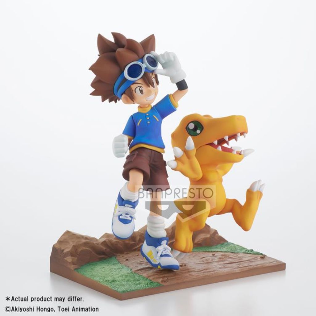 Banpresto DXF Taichi & Agumon Digimon Adventure Adventure Archives