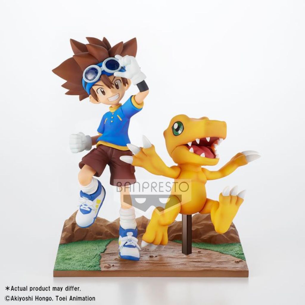 Banpresto DXF Taichi & Agumon Digimon Adventure Adventure Archives