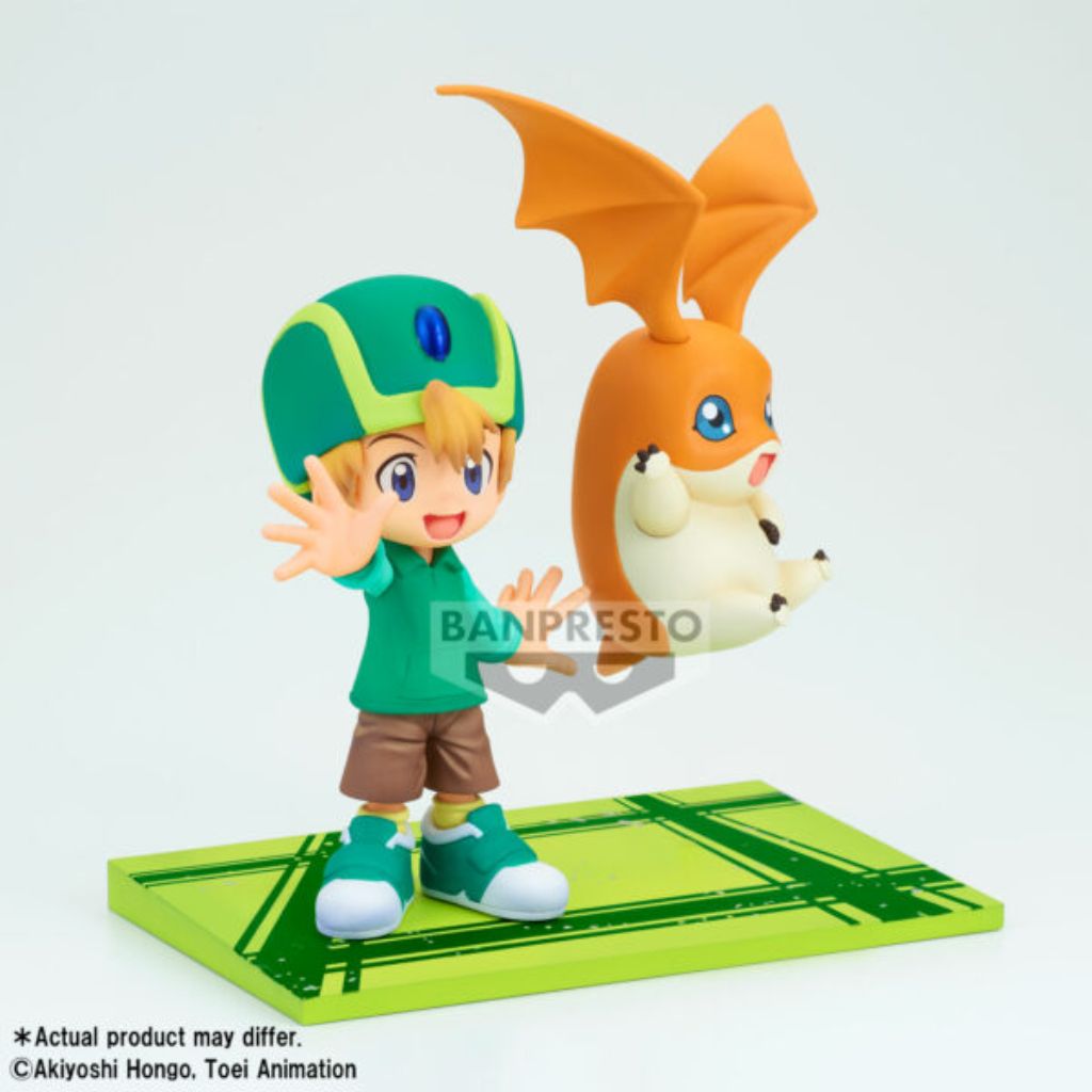 Banpresto DXF Takeru & Patamon Digimon Adventure Adventure Archives