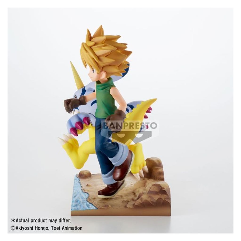 Banpresto DXF Yamato & Gabumon Digimon Adventure Adventure Archives