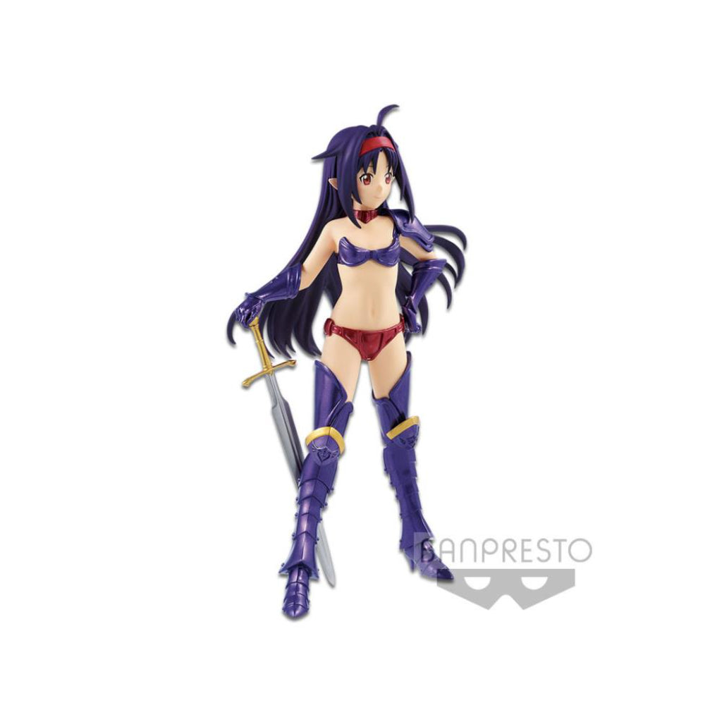Banpresto EXQ Yuuki Bikini Armor Sword Art Online Memory Defrag Figure
