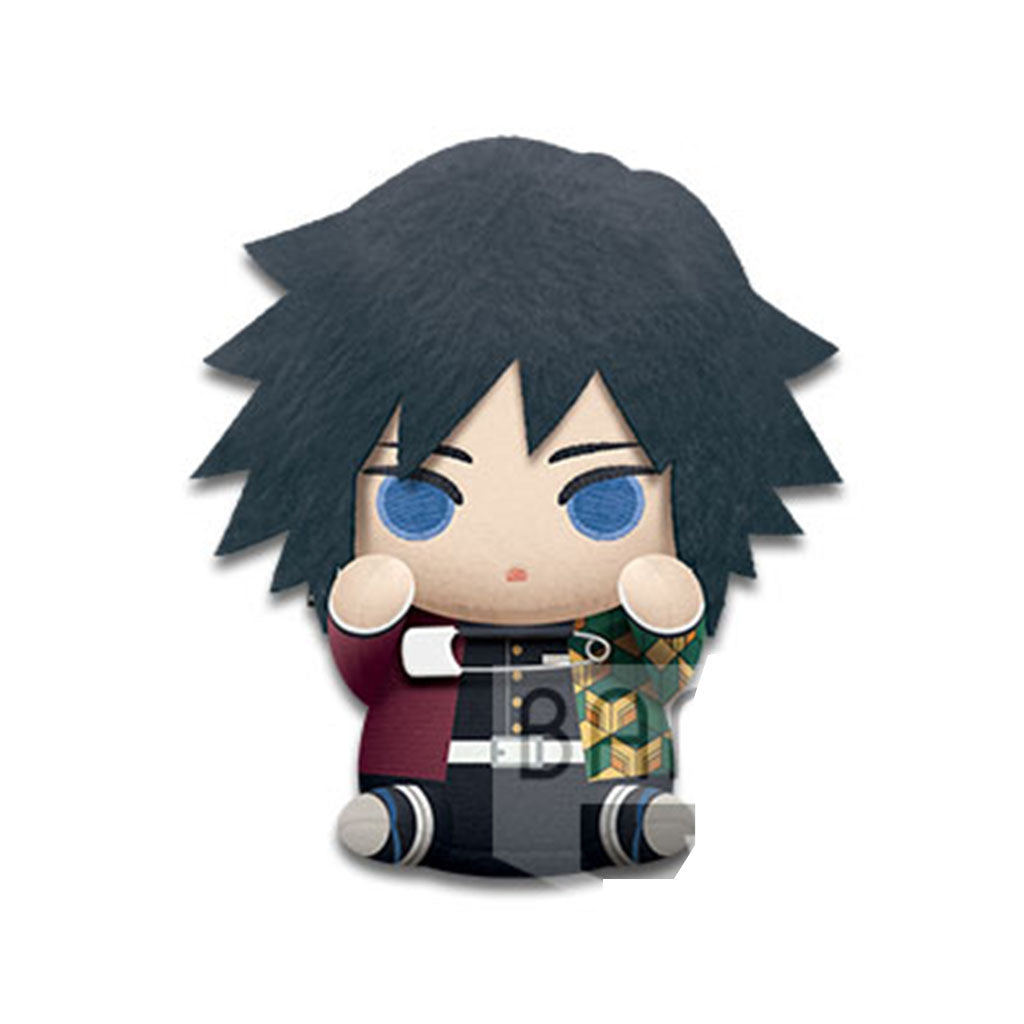 Banpresto Giyu Tomioka Kuttsuki Badge Demon Slayer Small Plush Vol.1