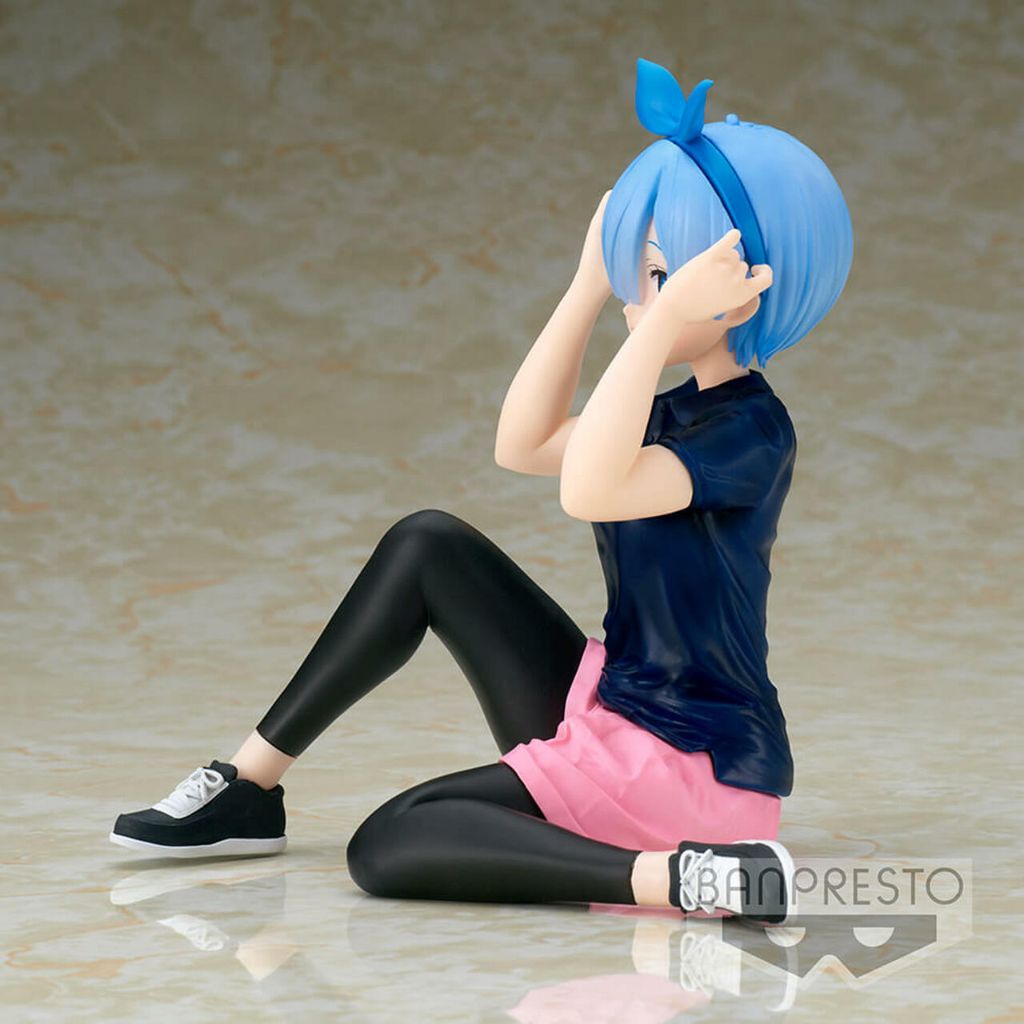Banpresto Rem Training Style Ver Re:Zero Relax Time
