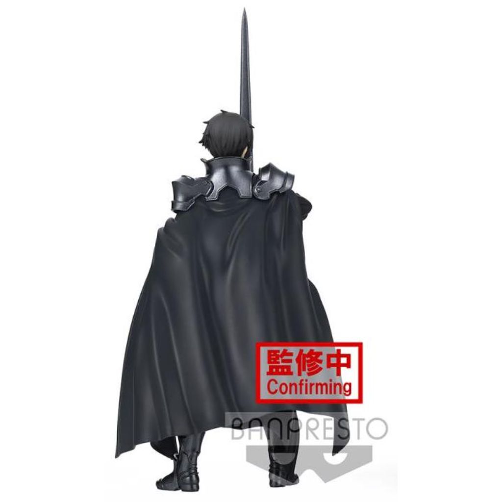 Banpresto Rising Steel Integrity Knight Kirito Sword Art Online Alicization