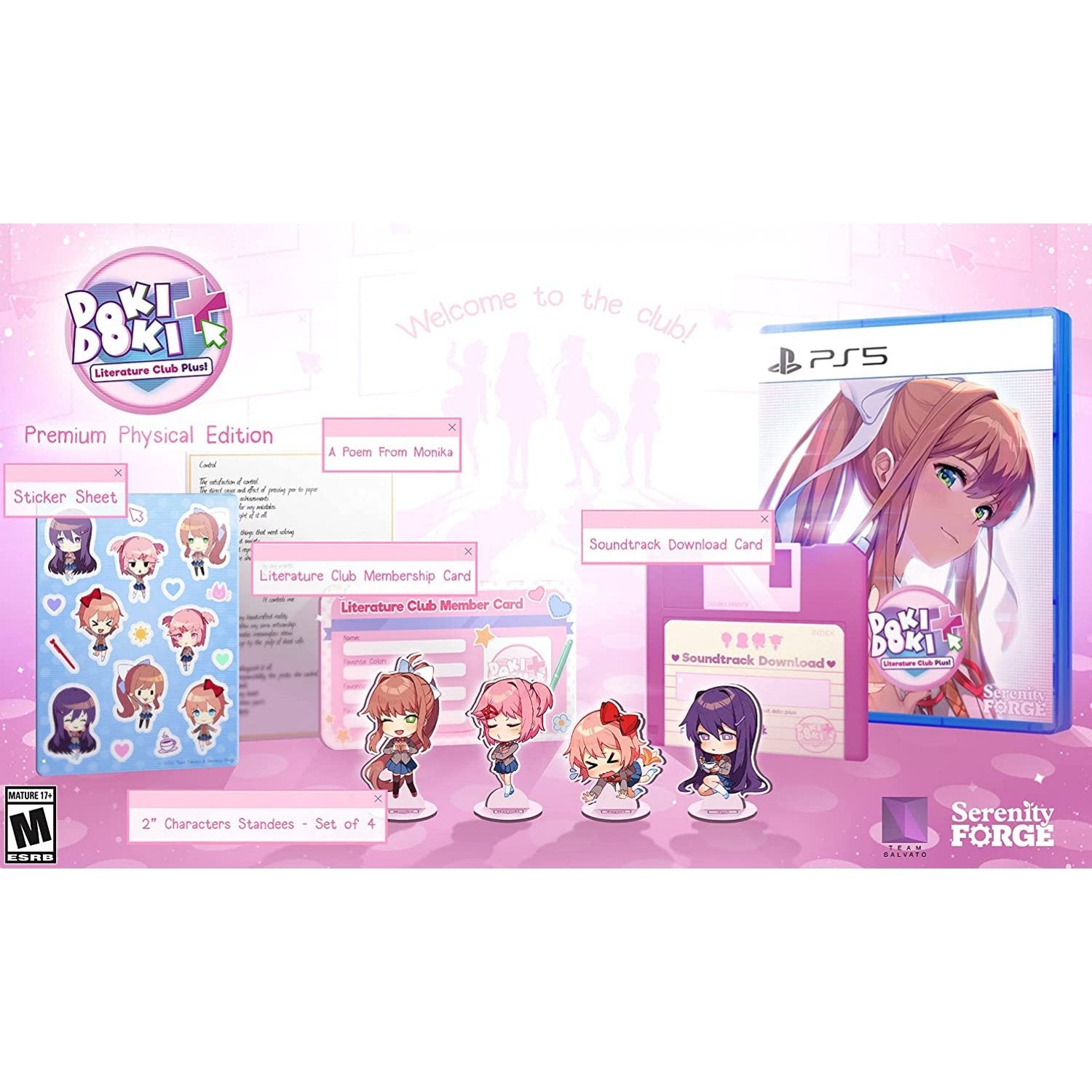 PS5 Doki Doki Literature Club Plus! (M18)
