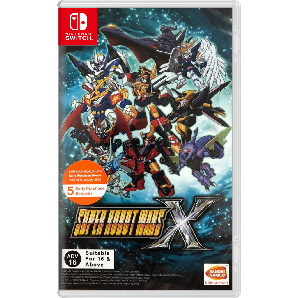 NSW Super Robot Wars X