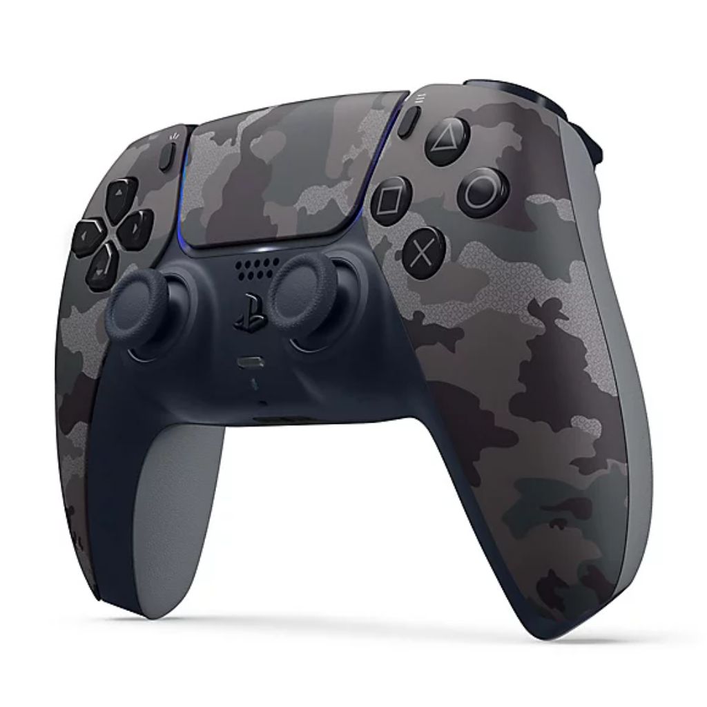 PS5 DualSense Controller (Gray Camouflage)