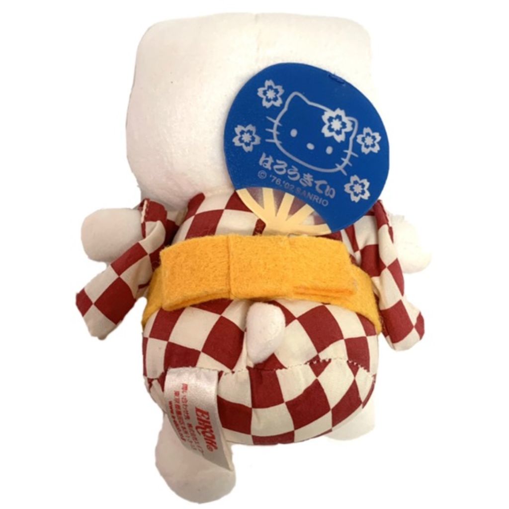 Eikoh Hello Kitty Tartan Kimono Plush