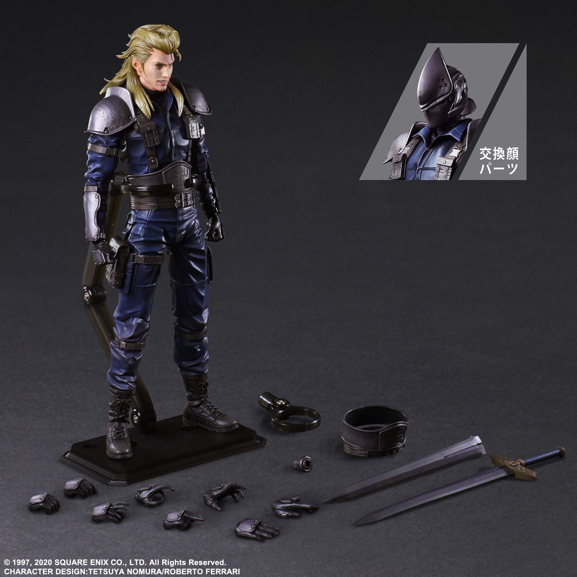 Square Enix Final Fantasy VII Remake Play Arts Kai Action Figure - Roche