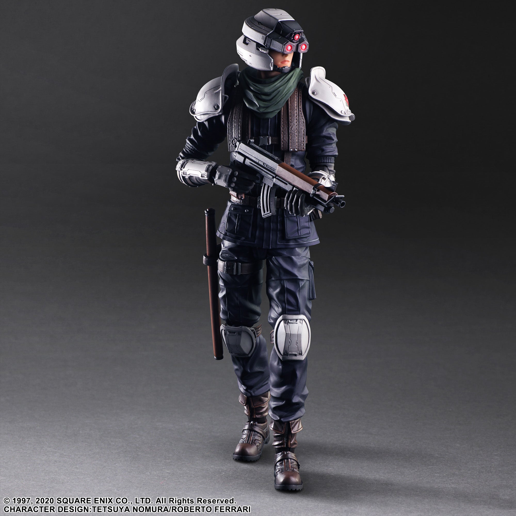 Square Enix Final Fantasy VII Remake Play Arts Kai Action Figure - Shinra Security Officer
