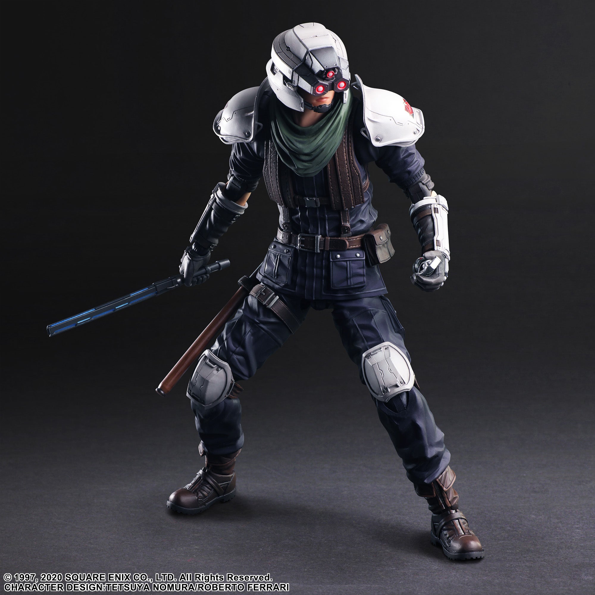 Square Enix Final Fantasy VII Remake Play Arts Kai Action Figure - Shinra Security Officer