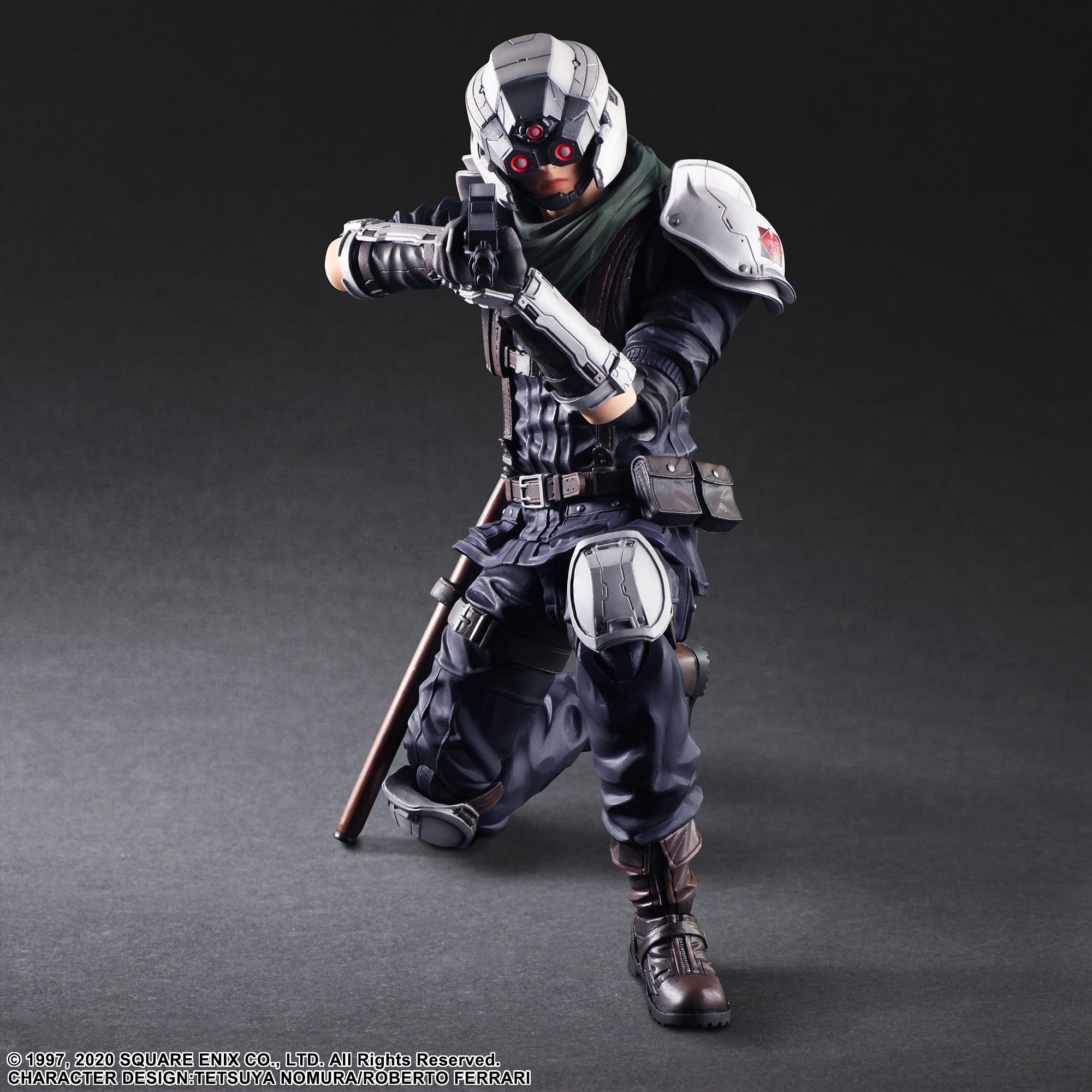 Square Enix Final Fantasy VII Remake Play Arts Kai Action Figure - Shinra Security Officer