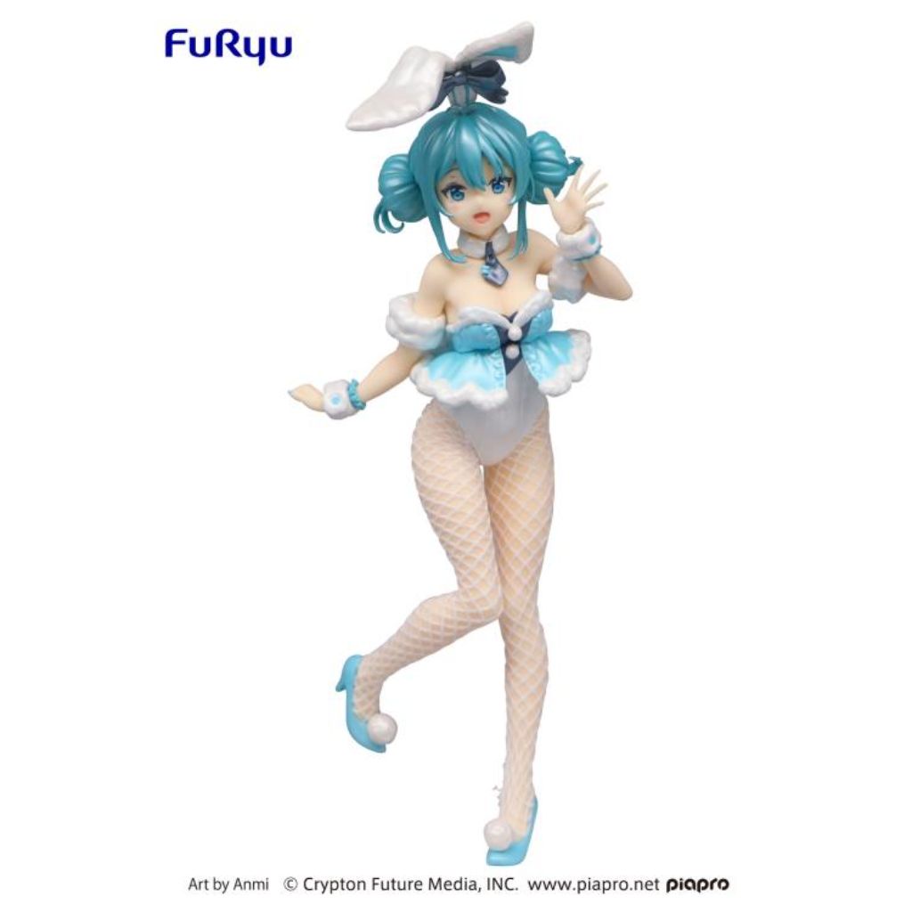 FuRyu SPM Hatsune Miku Bicute Bunnies White Rabbit Pearl Ver.