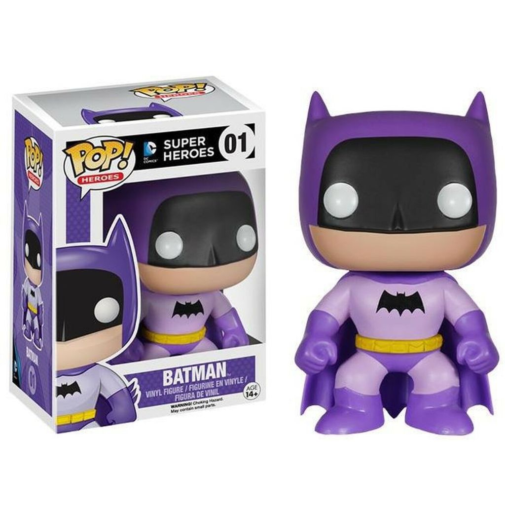 Funko 01 Batman 75th Purple Rainbow Pop Heroes