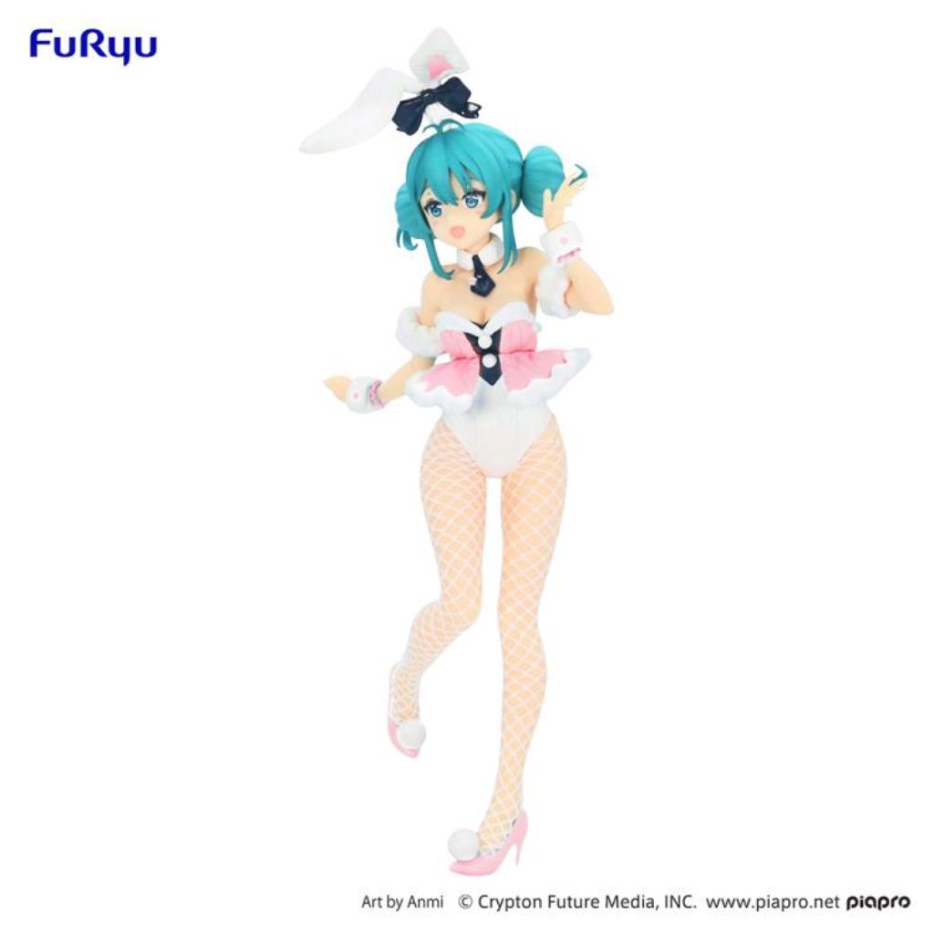 FuRyu Hatsune Miku Bicute Bunnies White Rabbit Baby Pink Color Ver.