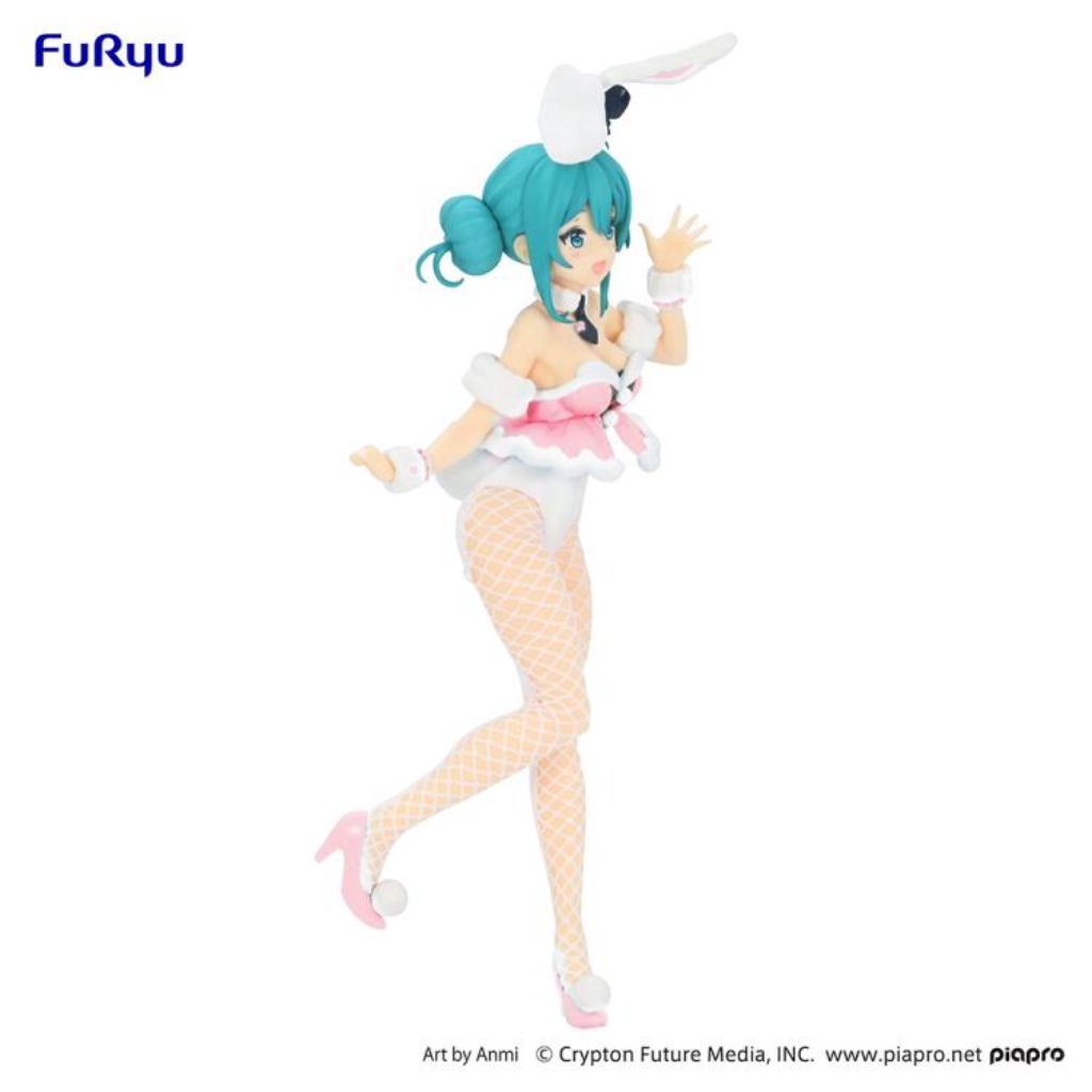 FuRyu Hatsune Miku Bicute Bunnies White Rabbit Baby Pink Color Ver.