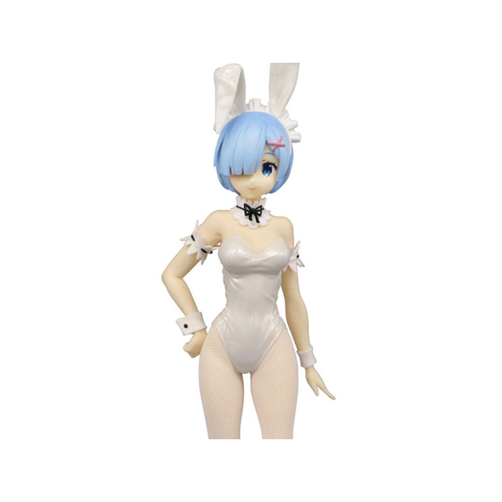 FuRyu Rem White Pearl Ver. Bicute Bunnies Re:Zero Figure
