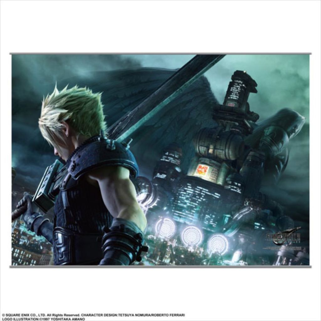 Square Enix Final Fantasy VII Remake Cloud Scroll Vol. 1