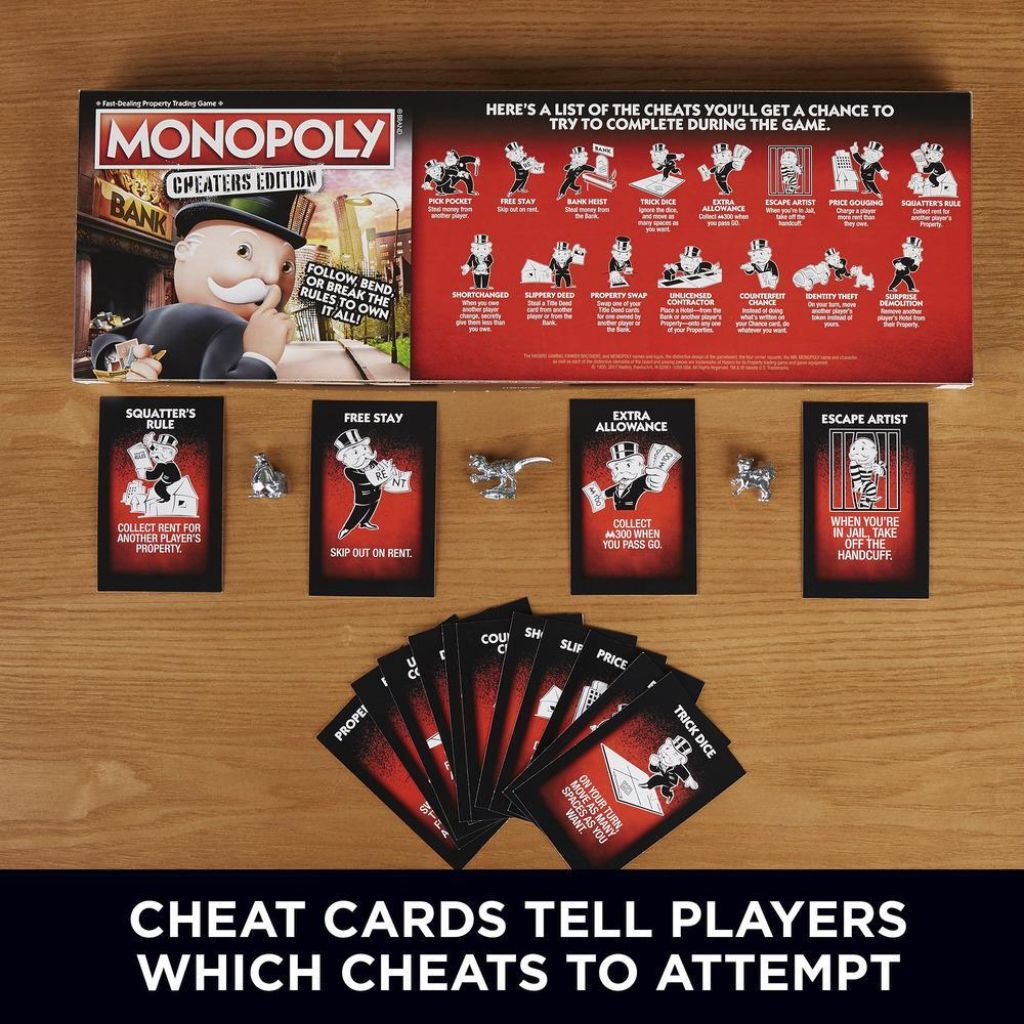 Hasbro Monopoly Cheaters Edition