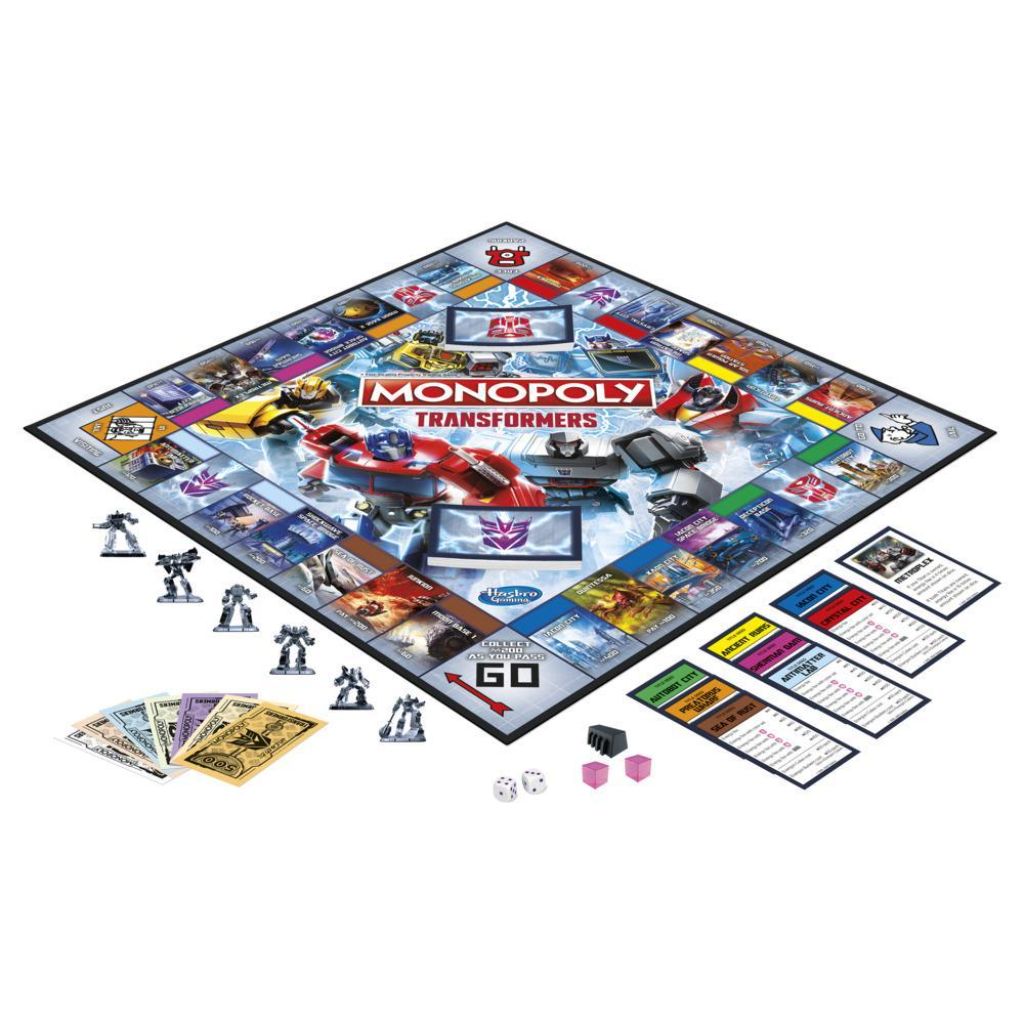 Hasbro Monopoly Transformers