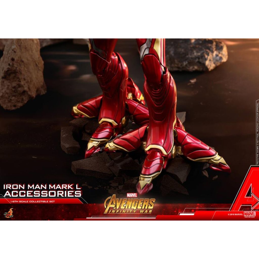 Hot Toys ACS004 1/6 Iron Man Mark L Accessories Set Avengers: Infinity War