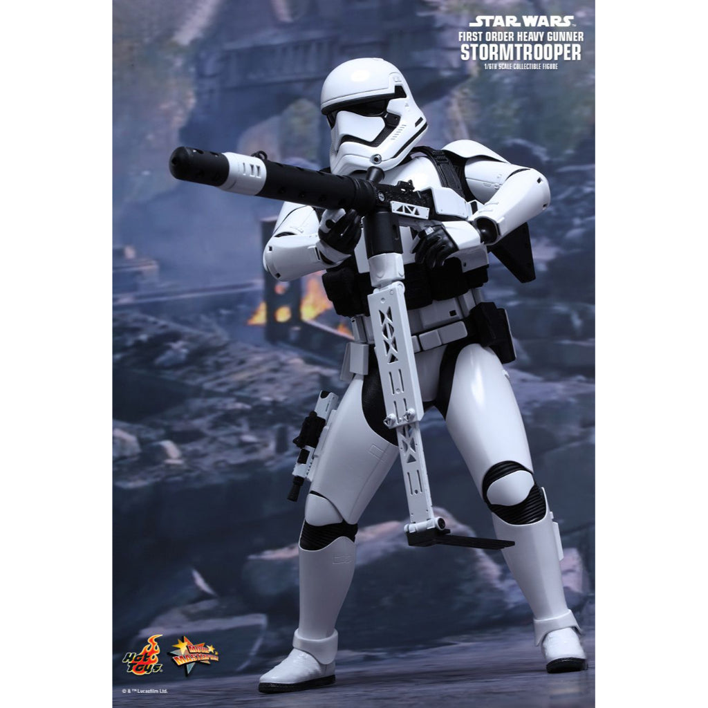 Hot Toys Star Wars Force Awakens First Order sold Heavy Gunner Stormtrooper MMS318