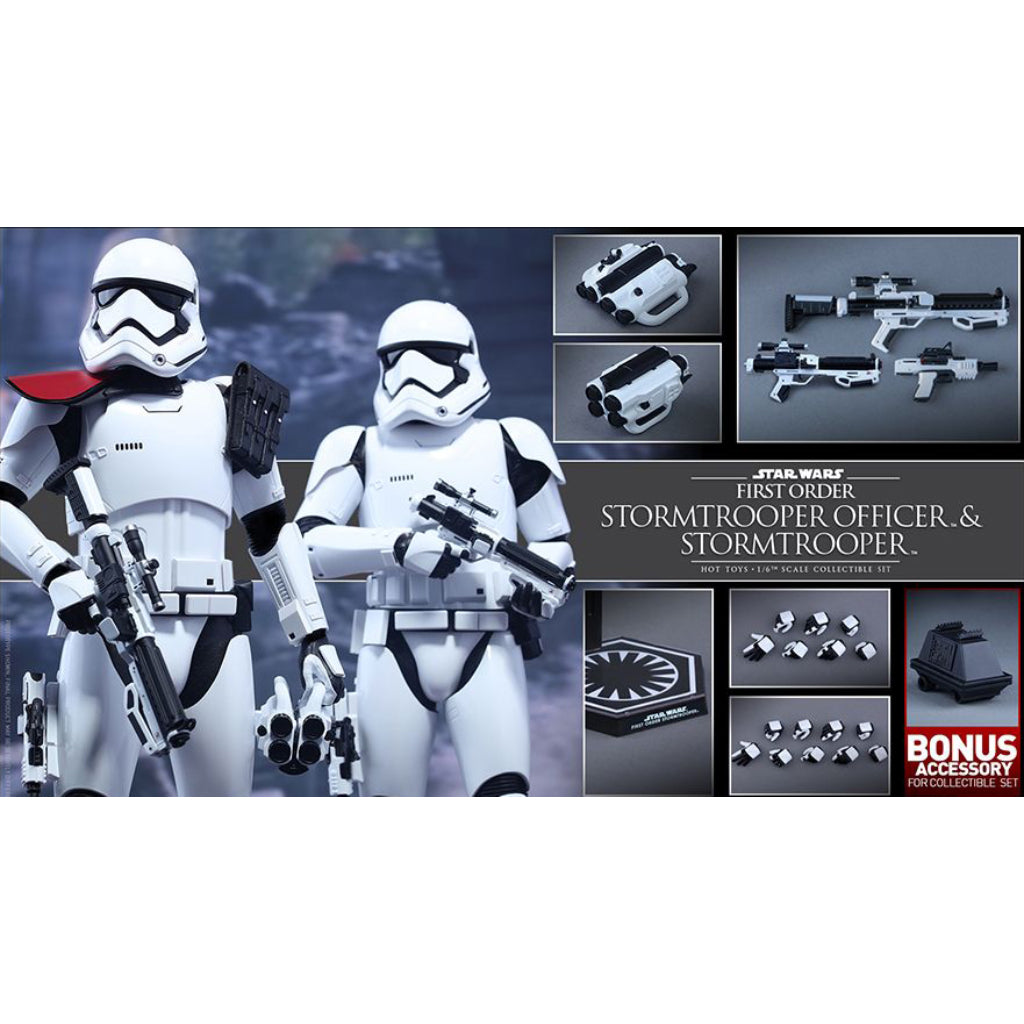 Hot Toys MMS335 First Order Officer & Stormtrooper