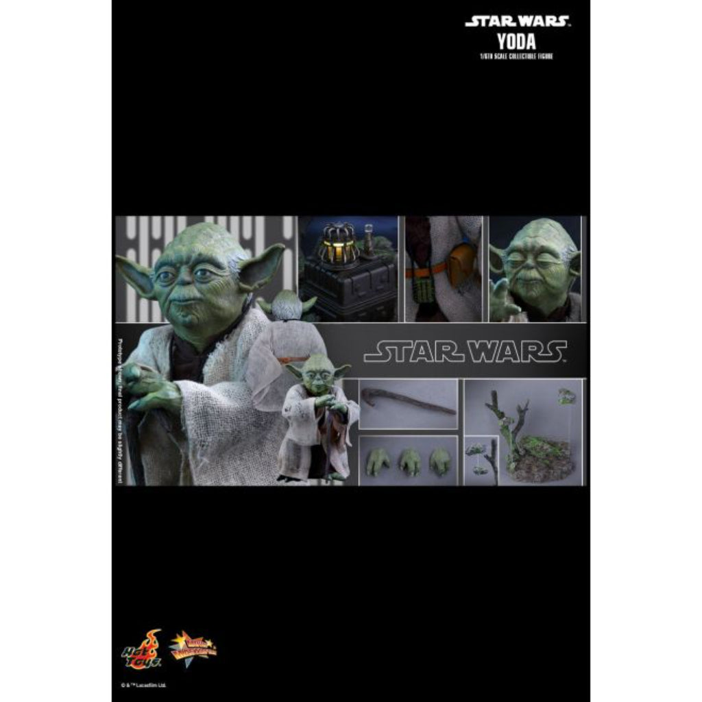 Hot Toys MMS369 1/6 Yoda Star Wars V Empire Strikes Back