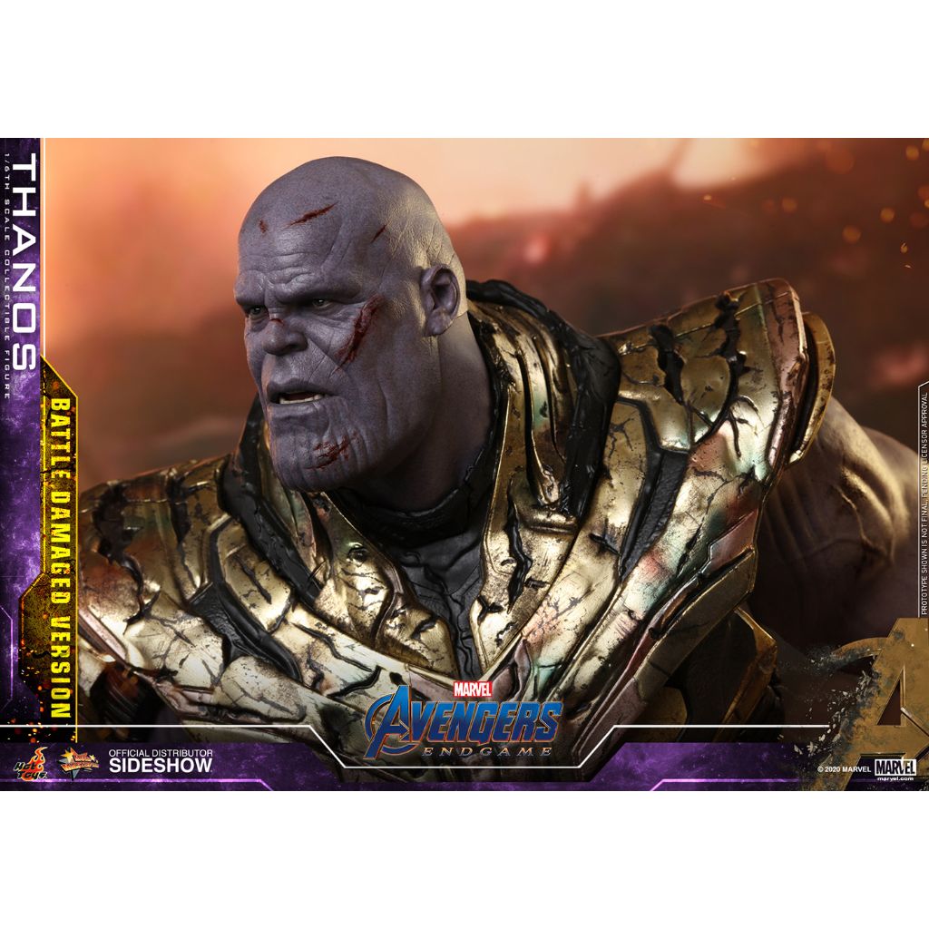 Hot Toys MMS564 Thanos Battle Damaged Ver Avengers Endgame