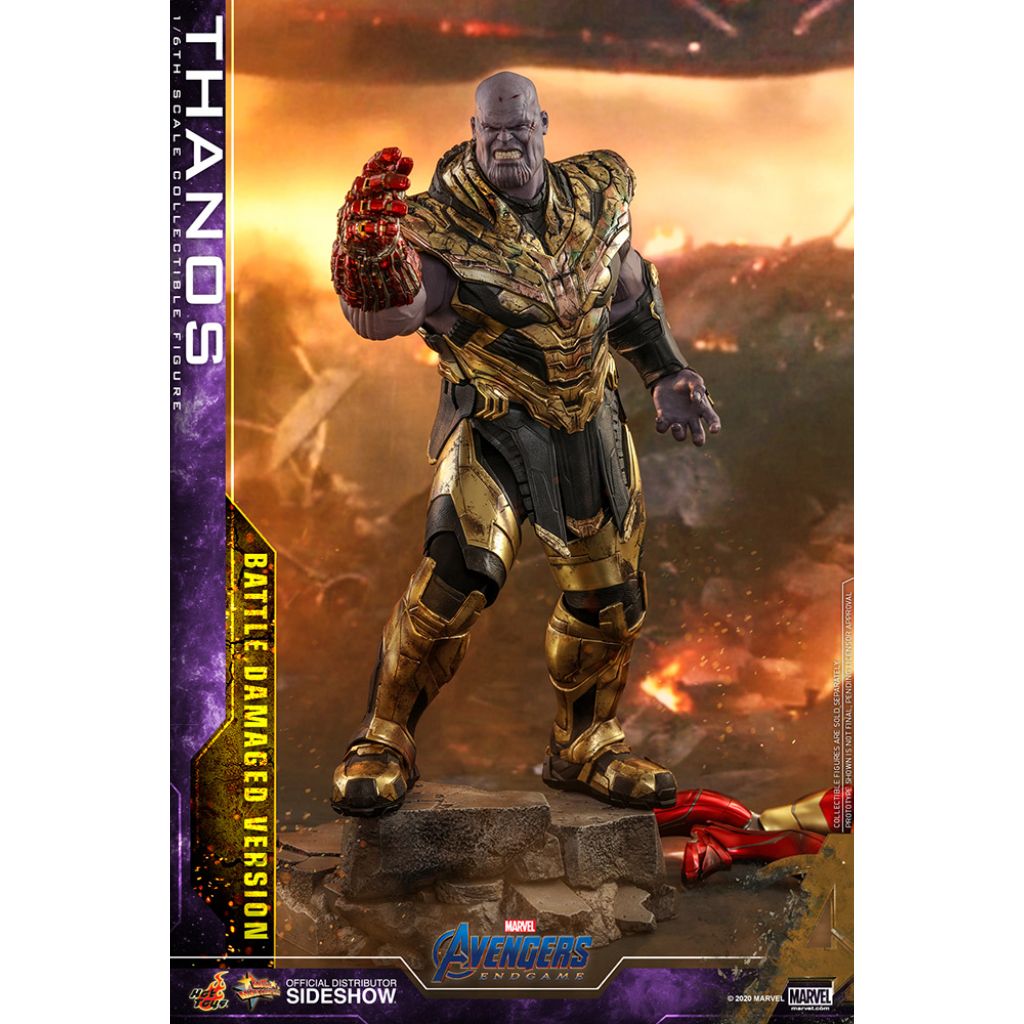 Hot Toys MMS564 Thanos Battle Damaged Ver Avengers Endgame
