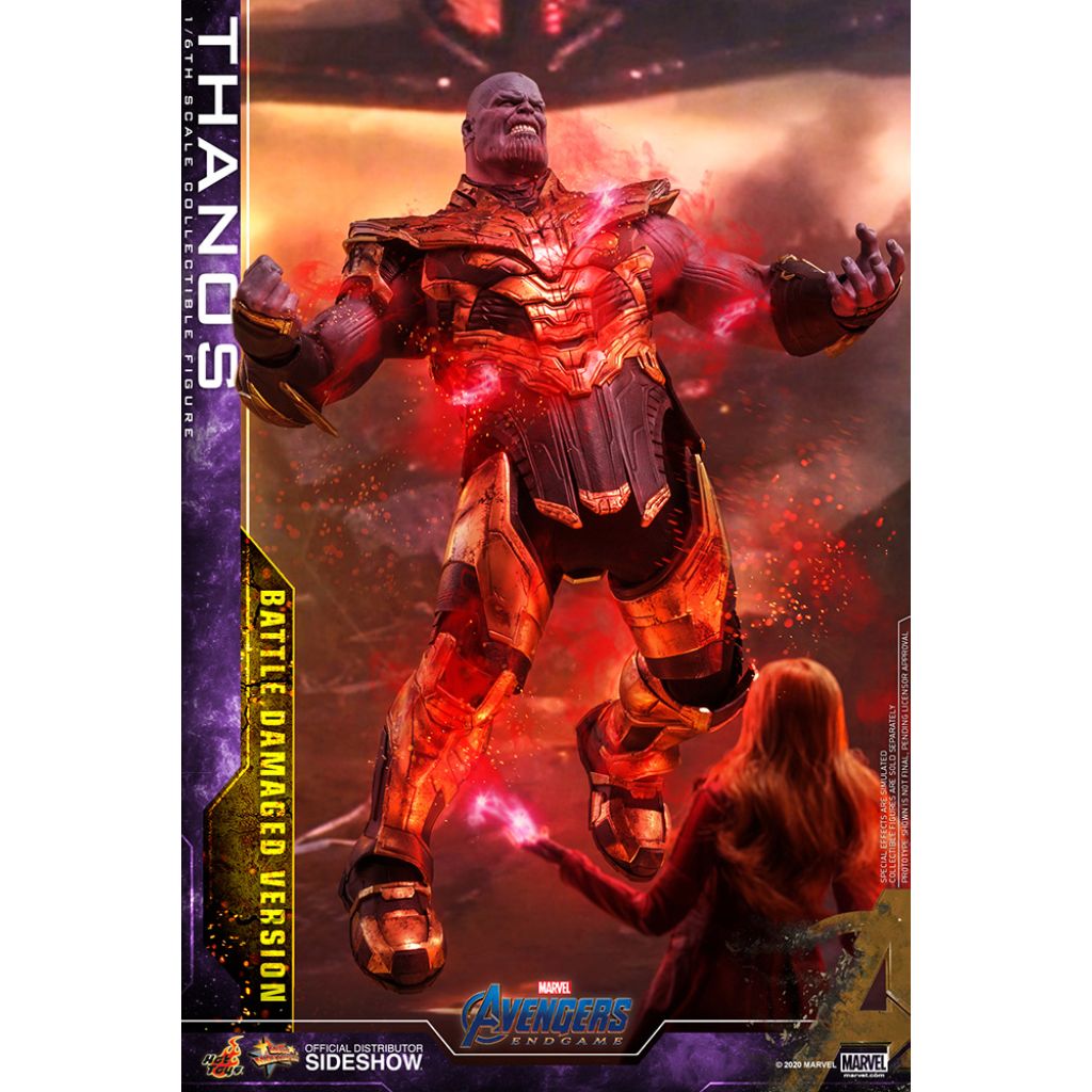 Hot Toys MMS564 Thanos Battle Damaged Ver Avengers Endgame