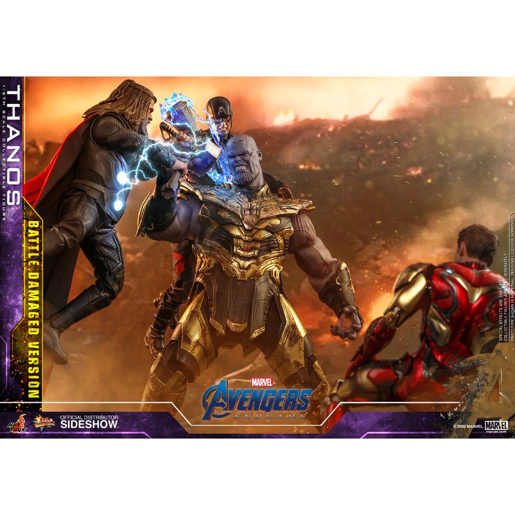 Hot Toys MMS564 Thanos Battle Damaged Ver Avengers Endgame
