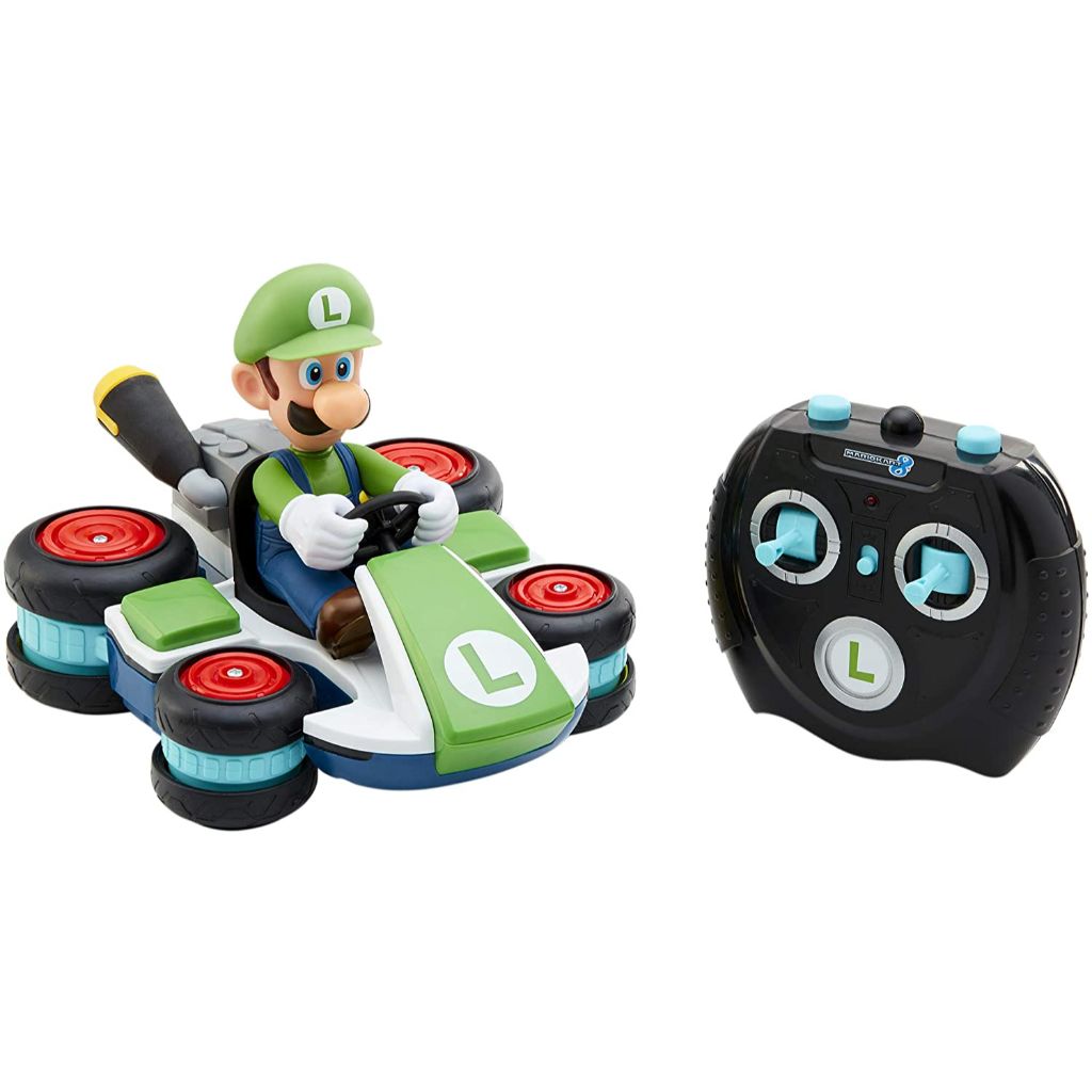 Jakks Pacific 08988 Luigi Mini Anti-Gravity R/C Racer Super Mario Mariokart
