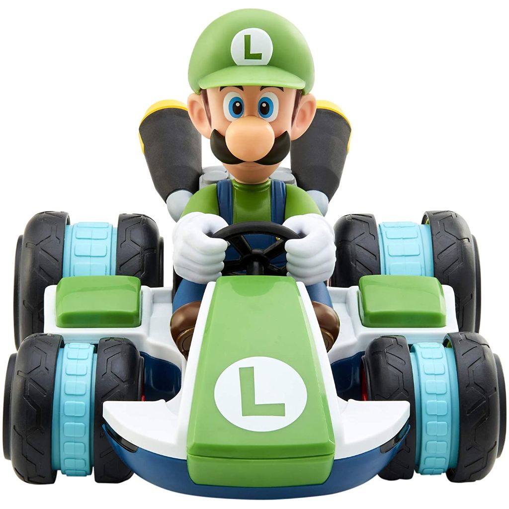 Jakks Pacific 08988 Luigi Mini Anti-Gravity R/C Racer Super Mario Mariokart